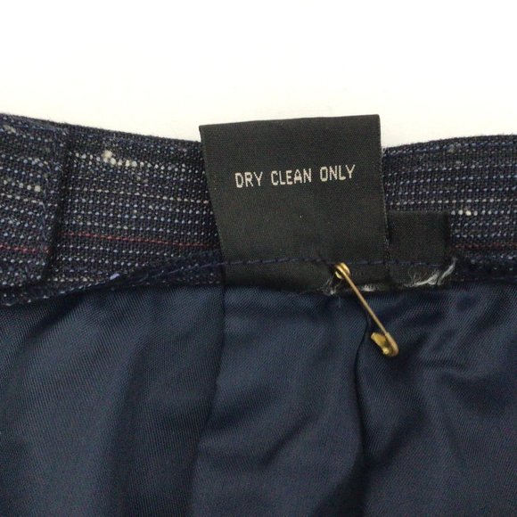 Stirling Cooper - Vintage Navy blue skirt & jacket suit with red & white threads - Picture 12 of 12